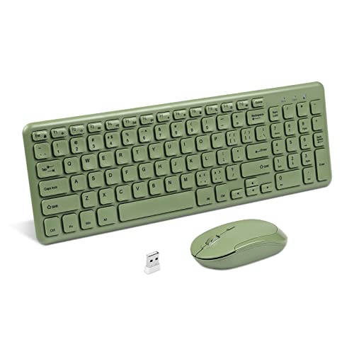 Amazon | ワイヤレスキーボードマウスセット 2.4GHz無線キーボード